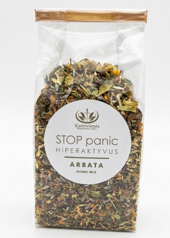 STOP panic (HIPERAKTYVUS) arbata