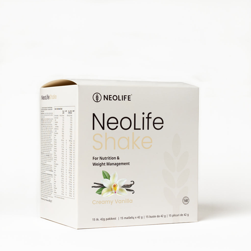 "NeoLifeShake" baltyminis kokteilis vanilės skonio (15 pakelių)
