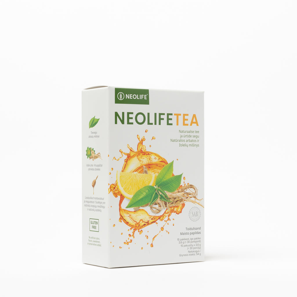„NeoLifeTea“, žolelių arbatos mišinys su kofeinu (30 porcijų)