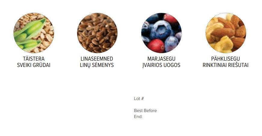 „NeoLifeBar“, vaisių ir riešutų batonėlis (15 vienetų)