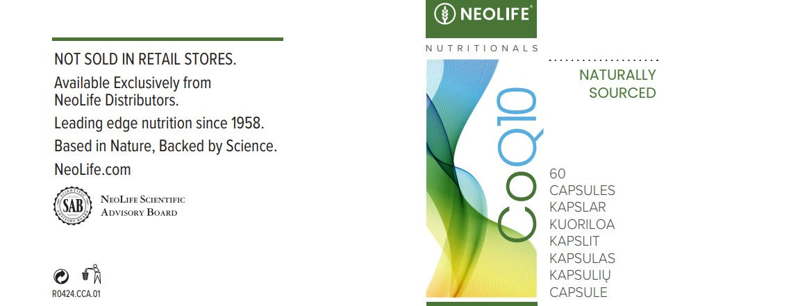 "CoQ10" maisto papildas (60 kapsulių)