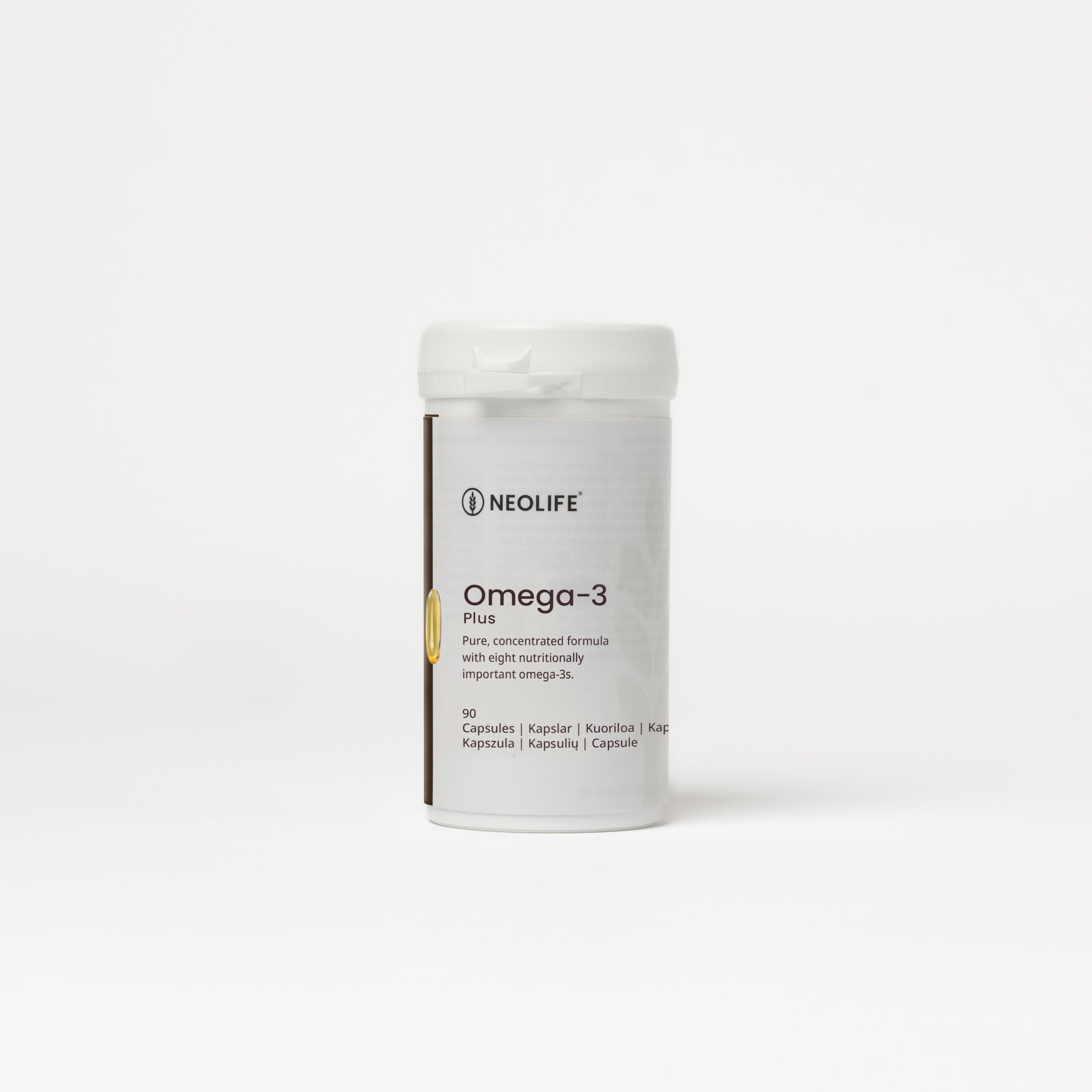 Omega-3 Plus, žuvų taukai (90 tablečių) PapildaiPro