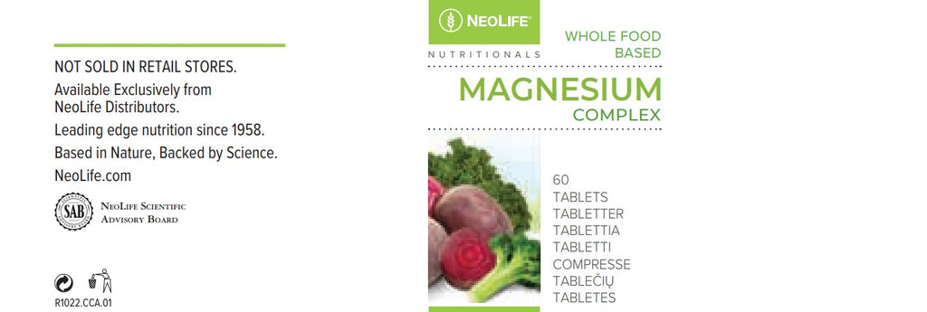 „Magnesium Complex“ maisto papildas (60 tablečių)