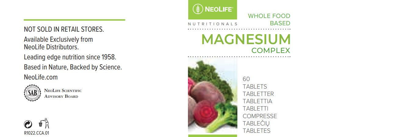 „Magnesium Complex“ maisto papildas (60 tablečių)
